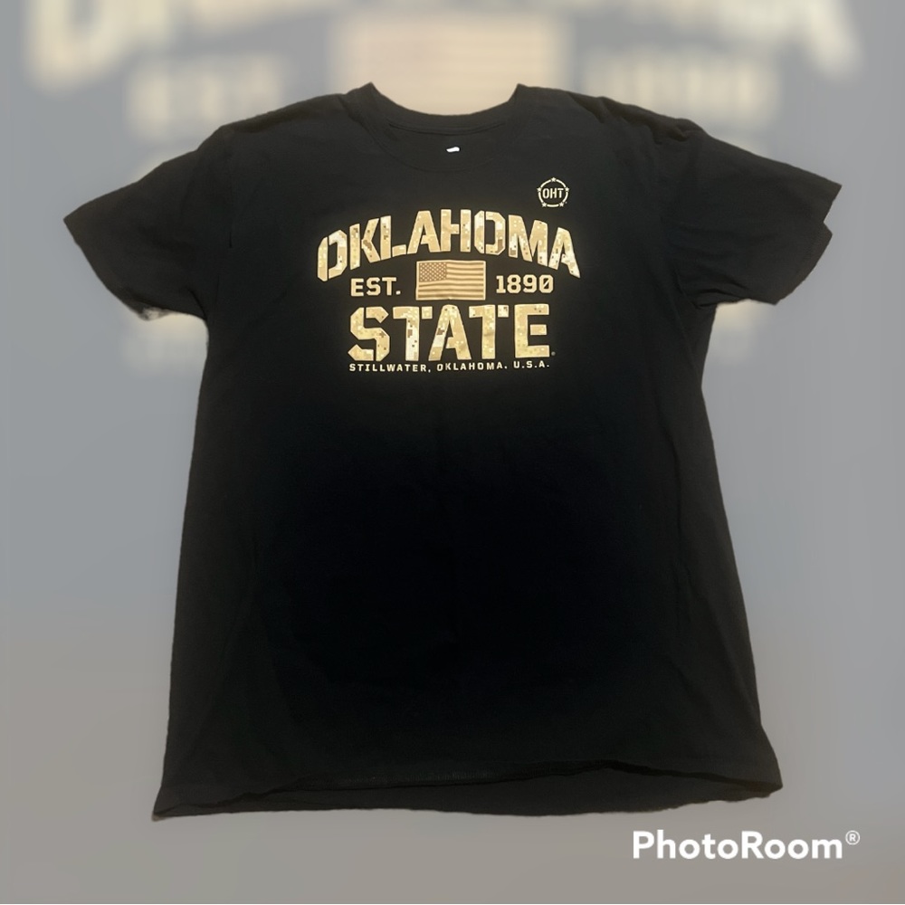 Oklahoma state cowboys fanatics OHT military boot camp tee